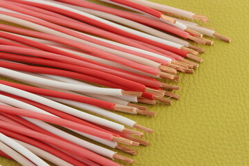 Electrical Insulated Copper Mounting Wires for Electrical Switchboard Assembly. 
