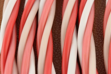 Electrical Insulated Copper Mounting Wires for Electrical Switchboard Assembly. 
