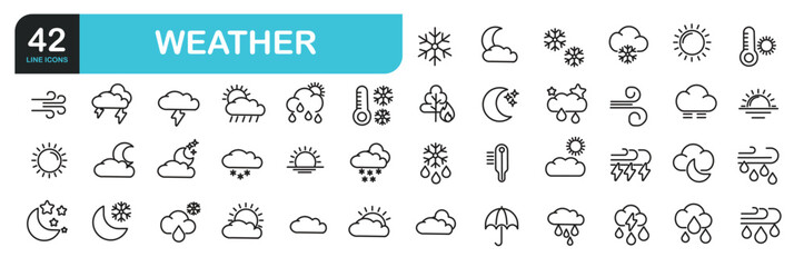 Set of line icons related to insurance, finance,  risk, healthcare. Outline icons collection. Editable stroke. Vector illustration
