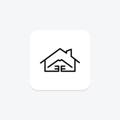 House, vector, pixel perfect, illustrator file