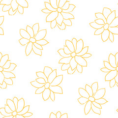 Obraz premium seamless floral background