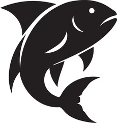 Obraz premium vector illustration of a fish