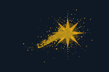grunge star background