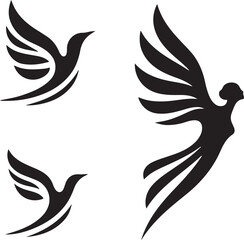 Bird Logo Design Vector