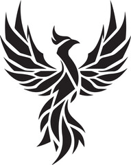 phoenix bird logo creative