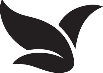 vector illustration of an abstract bird icon