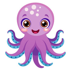octopus cartoon character