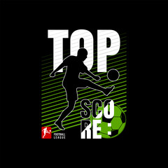 soccer sport tee shirt design
