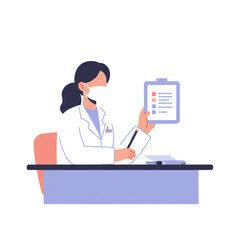 Medical center therapist icon transparent background