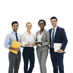 Business Professionals in Modern Focus