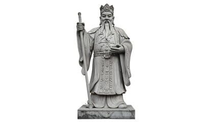 Obraz premium Ancient statue of a wise man