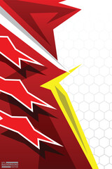 Racing style background image design
