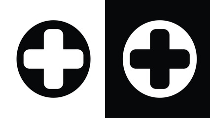 Medical cross symbol design for healthcare and first aid