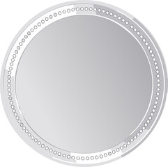 Silver Blank Coin Template
