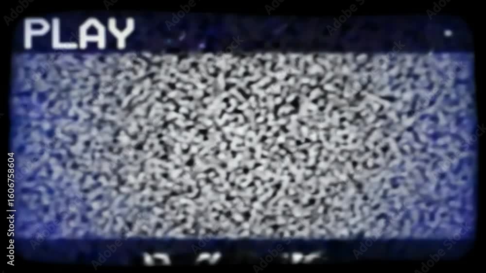 Poster static screen with 