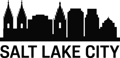 Obraz premium San Diego California Skyline Silhouette a simple black and white illustration of the city s iconic buildings and landmarks perfect for travel and design projects