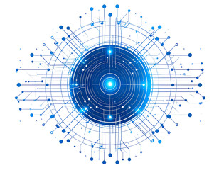 abstract music background with speakers