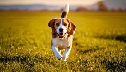 Running Beagle in Field