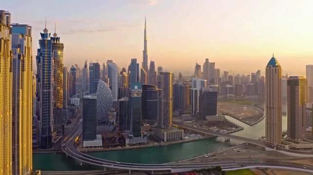 dubai cityscape - Powered by Adobe