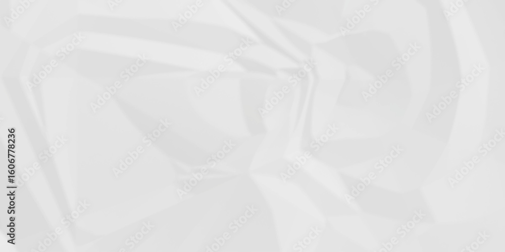 Poster white crumpled paper texture. white wrinkled paper texture. white paper texture. white crumpled and 