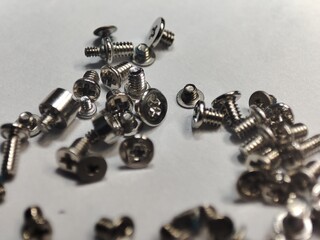 pile of screws