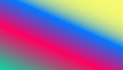 Bright Multicolor Gradient with Radiant Flow of Blue, Green, Red, and Yellow