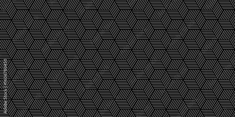 Poster vector geometric diagonal fabric waves seamless line texture. seamless pattern abstract geometric wi