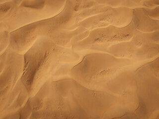 Aerial view of landscape in desert © lzf