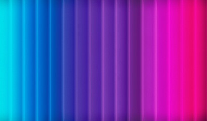 Futuristic fractal glass texture with waves in vibrant colors. Dynamic background for projects and website. Gradient wallpaper in cyan, blue, purple and pink vibrant colors.