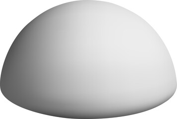 Simple 3D Shape with Smooth Curved Surface