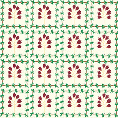 Mobile Cute seamless pattern .Tropical  pattern with flowers and palm trees on a background Colorful design for kids cloth, wallpaper, and any backgrounds. Repeating Pattern for Child.
