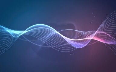 Futuristic Abstract Tech Flow (No Text)