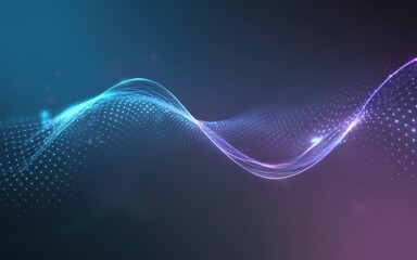 Futuristic Abstract Tech Flow (No Text)