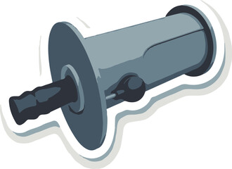 illustration of an electric plug 100% fully editable vector file.