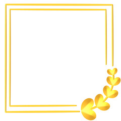 Emblem, frame badge, label badges for award, heraldic element on  transparent background