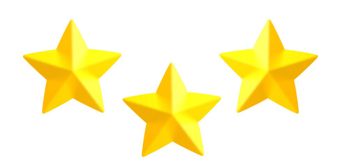 Fototapeta premium 3d Golden star icon 