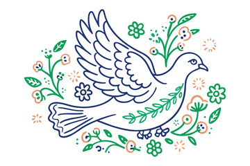 dove and peace
