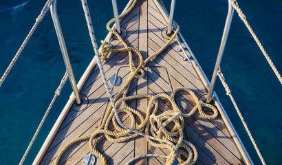 detail of a boat