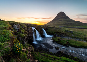 waterfall in iceland