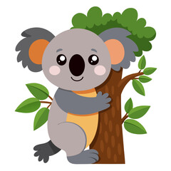 koala bear on tree