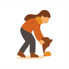 autumn character illustration 4