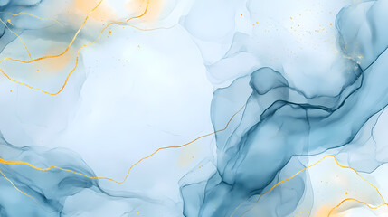 Fototapeta premium Abstract Watercolor Flowing Design
