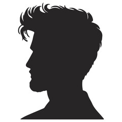 Mic Sillouette Vector Isloated On White Background