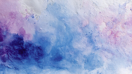 Obraz premium Watercolor Texture: Abstract Blue and Purple Background for Design Projects