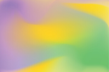 Colorful abstract gradient backdrop in green and yellow