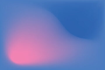 Colorful abstract gradient backdrop in pink and blue colors
