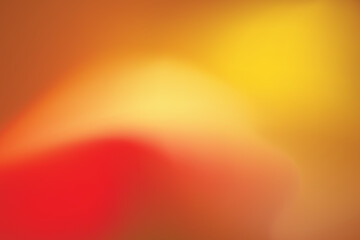 Colorful abstract gradient backdrop in orange and red