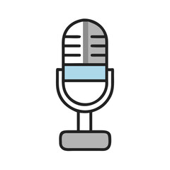 vector microphone icon