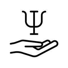 Online test, digital exam, survey completion - vector icon