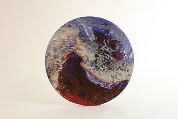 Galactic Tides in Crimson and Blue